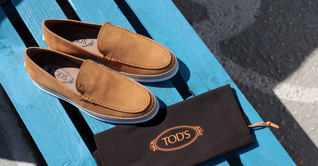 espadrillas primavera estate slip on uomo tod's