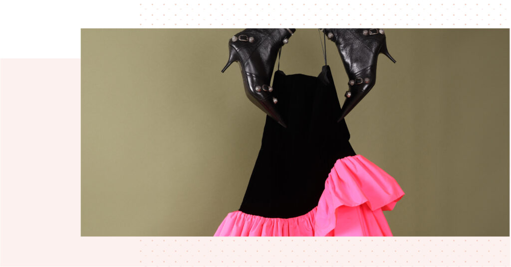 Abbigliamento gotico elegante